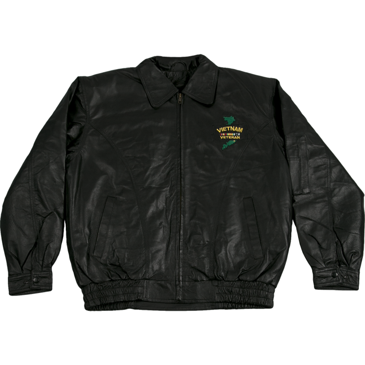 Officially Licensed - Vietnam Veteran Leather Jacket