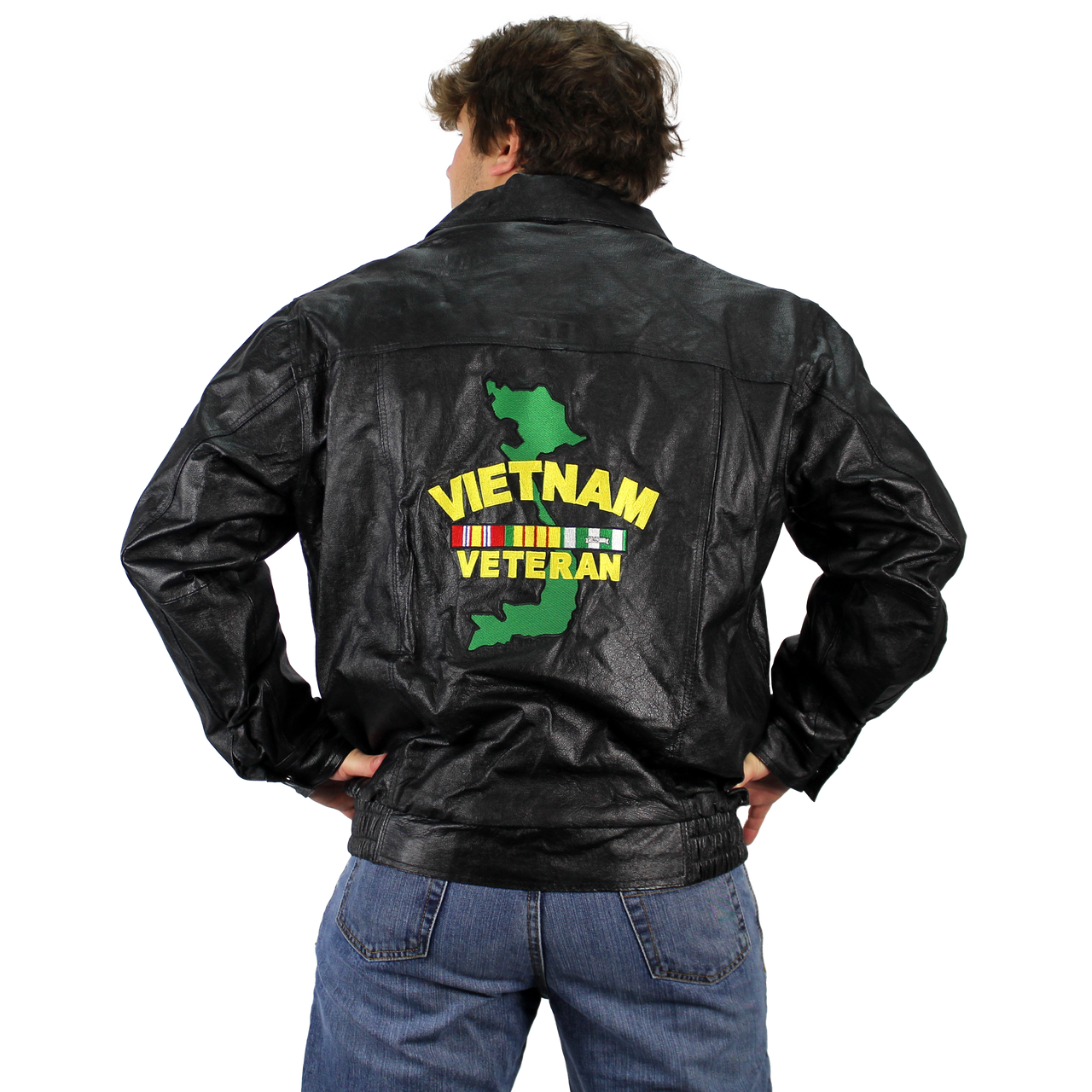 Officially Licensed Vietnam Veteran Leather Jacket