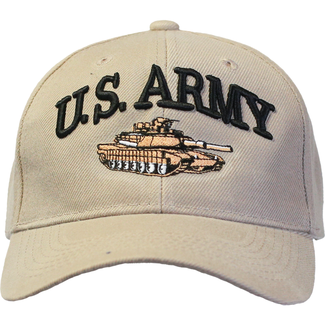 Embroidered US Army Cap with Tank