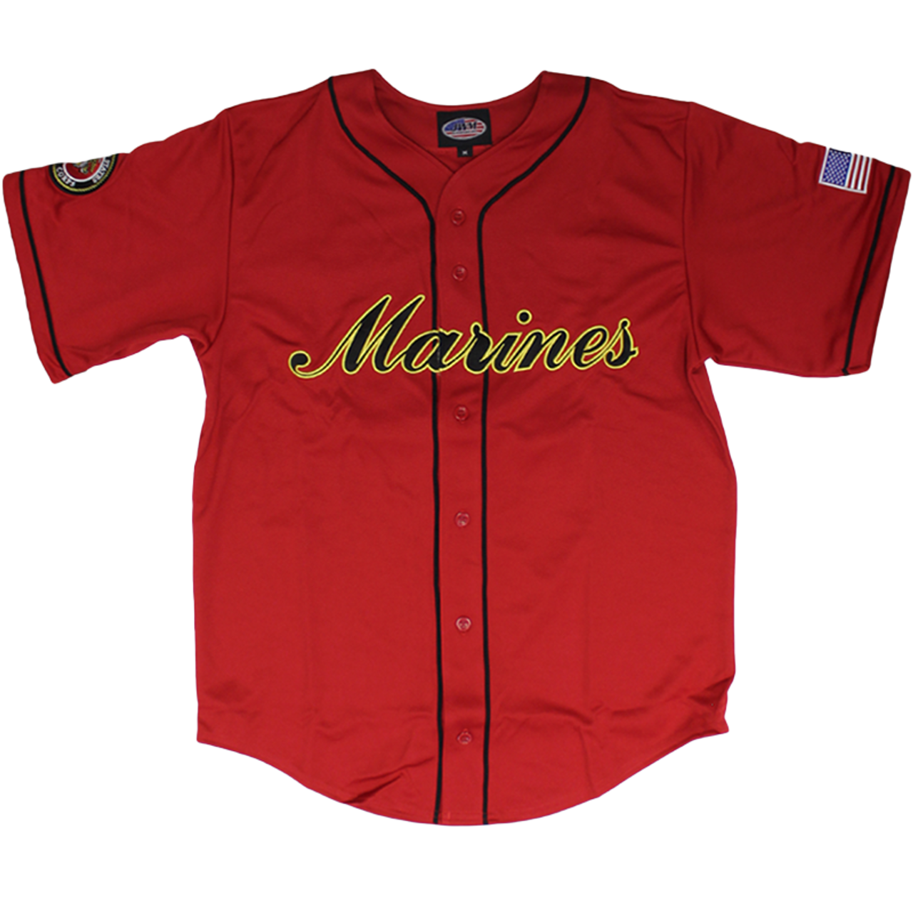 Officially Licensed - US Marines Baseball Jersey