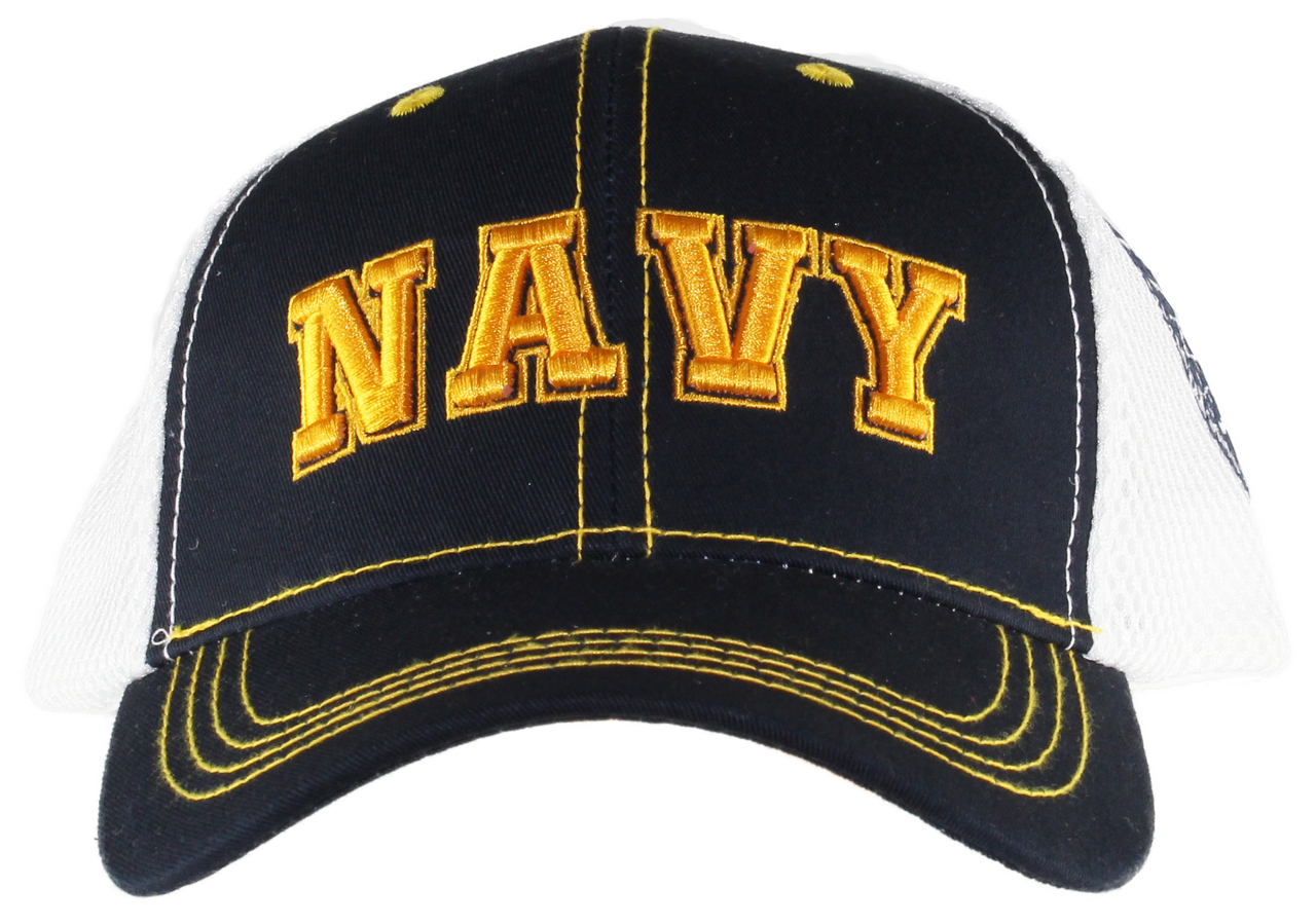 Navy Officially Licensed Mesh Cap - US Printed