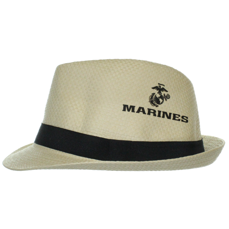 U.S. Marines Logo Fedora | Official USMC Dress Fedora U.S. Marines Logo Fedora | Official USMC Dress Fedora