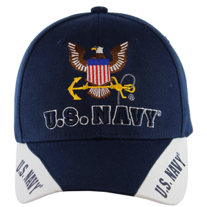 US Navy 3D Embroidered 3-Way Cap US Navy 3D Embroidered 3-Way Cap