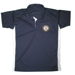 Made in the USA: US Navy Performance Polo Shirt Made in the USA: US Navy Performance Polo Shirt