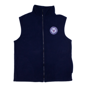 Made in the USA: US Navy Polar Fleece Vest Made in the USA: US Navy Polar Fleece Vest