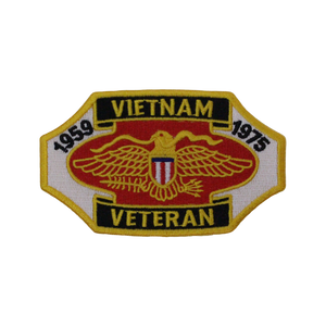 Vietnam Veteran Logo Patch Small Vietnam Veteran Logo Patch Small