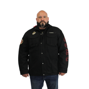 U.S Marines Hooded Canvas Jacket U.S Marines Hooded Canvas Jacket