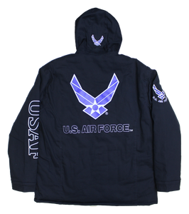 U.S Air Force Hooded Canvas Jacket U.S Air Force Hooded Canvas Jacket