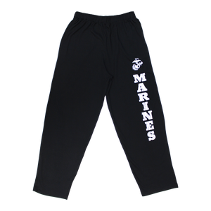 US Marines Unisex Black Lounge Pant Imported US Marines Unisex Black Lounge Pant Imported