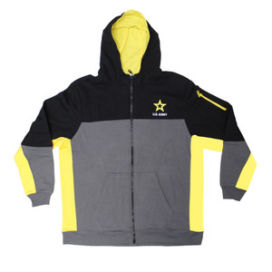 U.S. Army Color Block Full Zip Hoodie U.S. Army Color Block Full Zip Hoodie