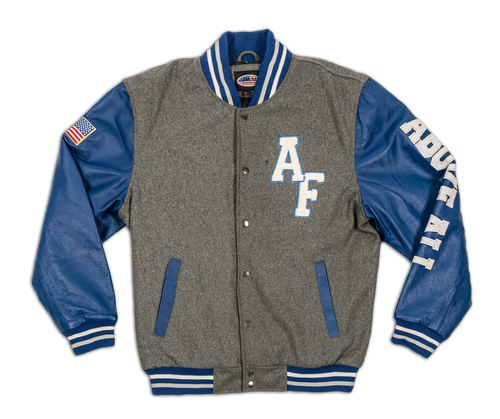 JWM Men's Embroidered Varsity Jacket