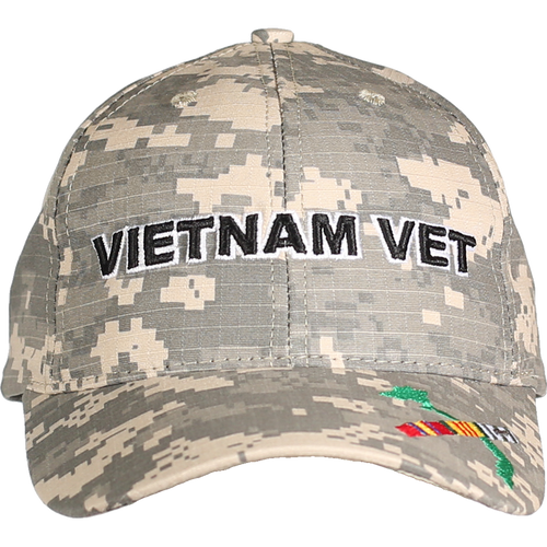 Made in the USA: Vietnam Veteran Digital Camo Cap