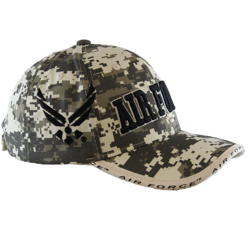 Officially Licensed - 3D Embroidered US Air Force All Over Digital 