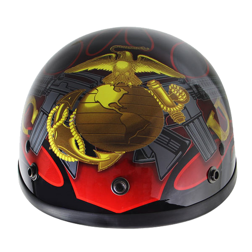 U.S. Marines Motorcycle Helmet | Official Licensed Gear U.S. Marines Motorcycle Helmet | Official Licensed Gear