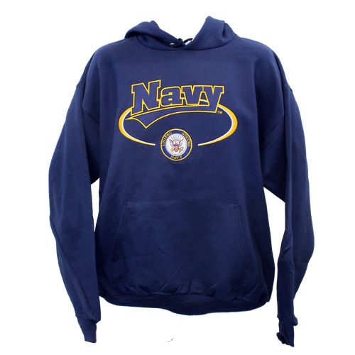 US Navy Banner Hooded Sweatshirt