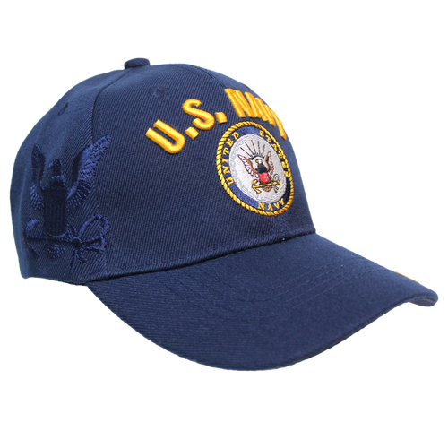 Officially Licensed - US Navy Shadow Embroidered Cap