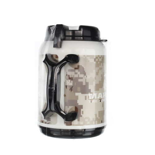 Officially Licensed - Made in the USA: US Marines 64oz Travel Mug