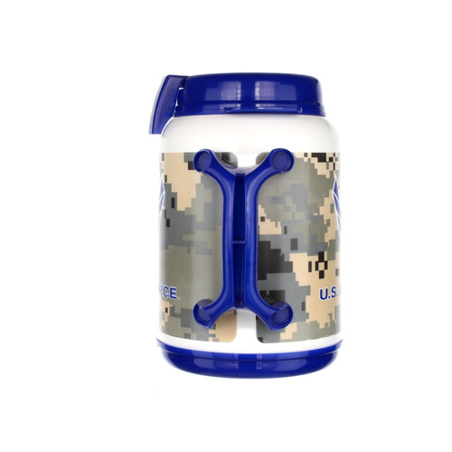 Officially Licensed - Made in the USA: US Air Force 64oz Travel Mug