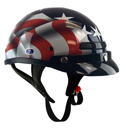 American Flag Motorcycle Helmet