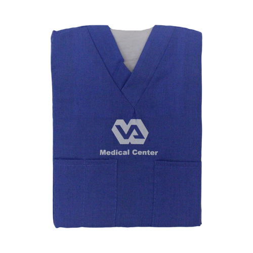 Front view of VA Hospitals Service Notebook featuring official VA emblem on hardbound cover.