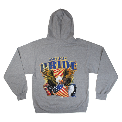 American Pride Eagle Zip-Up Hoodie