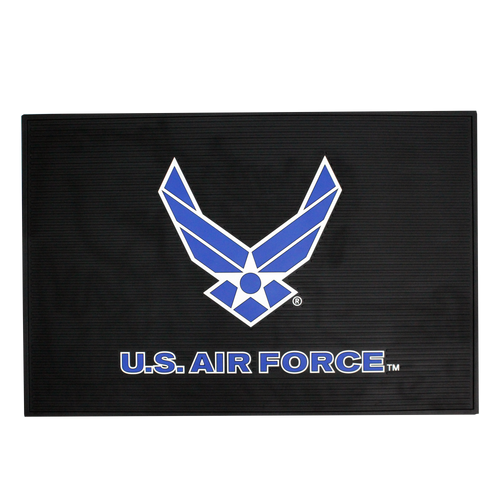 Front view of U.S. Air Force Door Mat featuring official USAF graphic and durable construction.