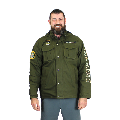 U.S Army Hooded Canvas Jacket