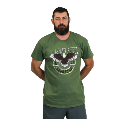 US Army Eagle Slogan T-Shirt