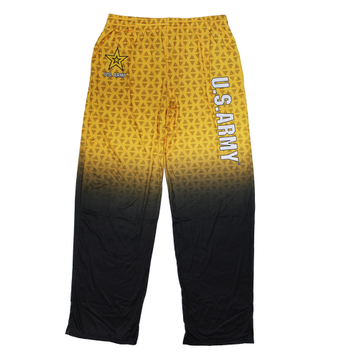 Front view of U.S. Army Pajama Pant featuring bold Army logo on lightweight fabric.