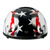 American Eagle Flag Motorcycle Helmet