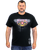 Model wearing U.S. Marines Graphic T-Shirt showing front design and classic short-sleeve fit