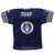 Back view of U.S. Air Force Football Jersey featuring ‘Aim High’ slogan and detailed embroidered Air Force logo symbolizing service and strength.