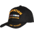 Right side view of Operation Iraqi Freedom Veteran Medal Cap highlighting embroidered veteran lettering and curved brim.