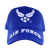 Front view of U.S. Air Force Wings Logo Cap featuring embroidered Air Force wings and 3D Air Force text