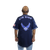 Back view of U.S. Air Force Baseball Jersey showcasing bold U.S. Air Force text and breathable polyester fabric.