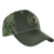 Left side view of Navy neutral camo cap showing camo pattern and curved brim.