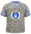 Back view of U.S. Air Force Digital Camo Football Jersey featuring embroidered ‘USAF’ lettering and camo design.