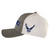 US Air Force Performance Grey White Cap