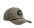 Left side angle of U.S. Army Perforated Rope Hat featuring the Army emblem, curved visor with gold rope detail, and American flag patch. Left side angle of U.S. Army Perforated Rope Hat featuring the Army emblem, curved visor with gold rope detail, and American flag patch.