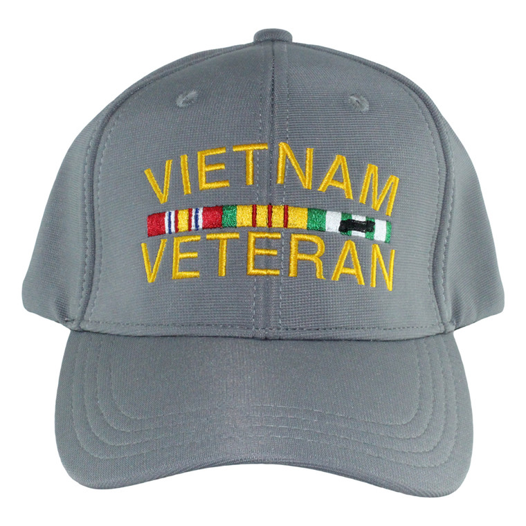 Performance Grey Vietnam Veteran Cap