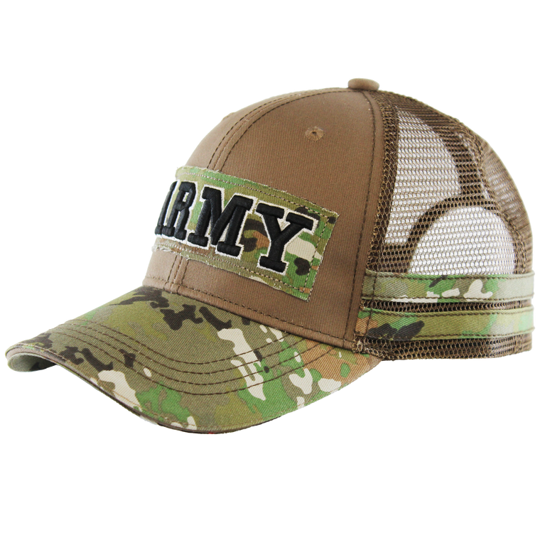 Camo Tape ARMY Hat – Official US ARMY Digital Camo Trucker Cap Camo Tape ARMY Hat – Official US ARMY Digital Camo Trucker Cap