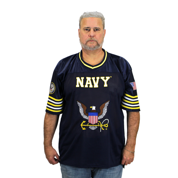 U.S. Navy Football Jersey | Official Military Sports Edition – 3D