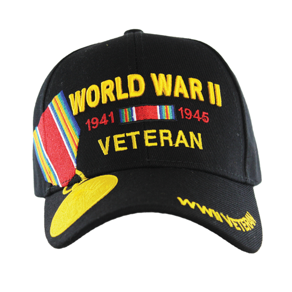 Officially Licensed World War Ii Veteran Medal Cap Officially Licensed World War Ii Veteran Medal Cap