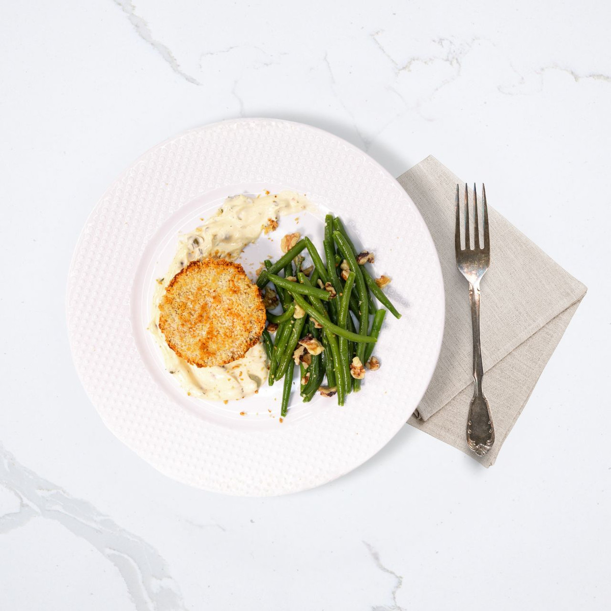 Landry Bay Crab Cake with Vegetables - Seattle Suttons Healthy Eating