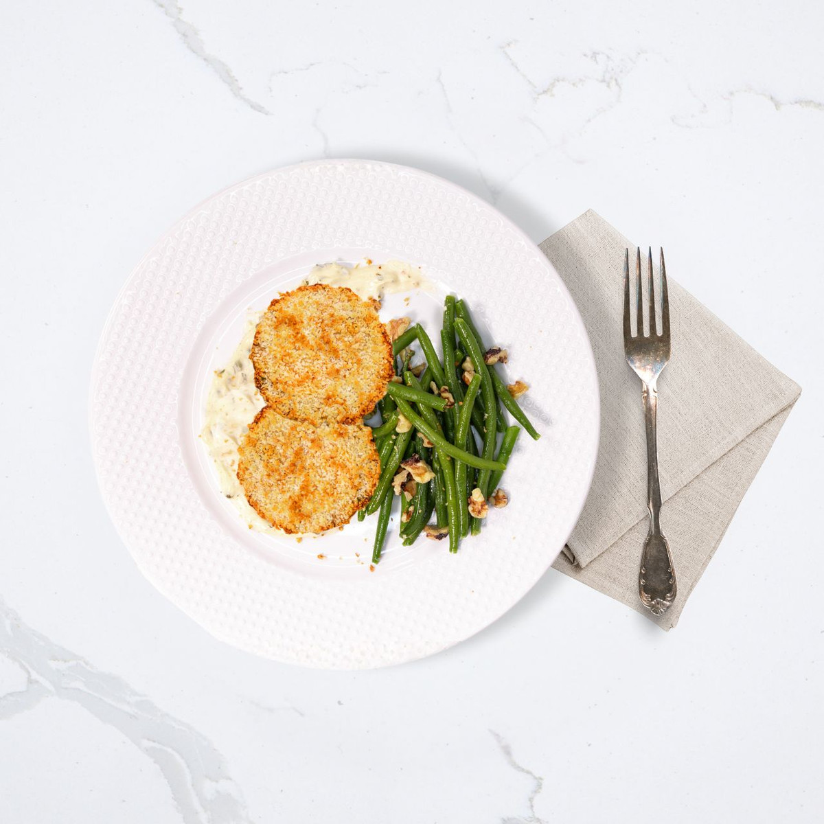 Landry Bay Crab Cake with Vegetables - Seattle Suttons Healthy Eating