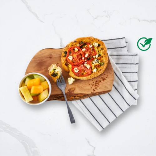 Egg and Feta Tart with Fresh Fruit - Seattle Sutton's Healthy Eating
