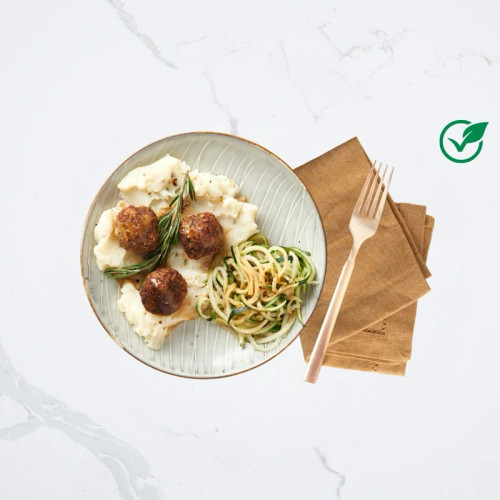 Plant-Based Swedish Meatballs with Vegetables - Seattle Sutton's Healthy Eating