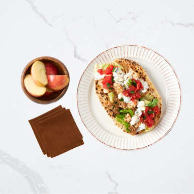 Chicken Shawarma Wrap with Fresh Fruit - Seattle Sutton's Healthy Eating