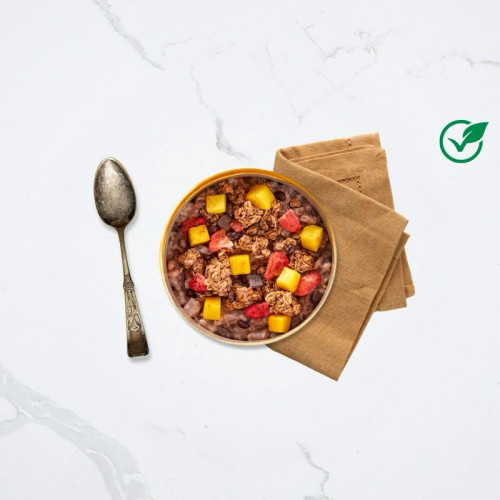 Strawberry Chia Oatmeal Breakfast Bowl with Granola - Seattle Sutton's Healthy Eating