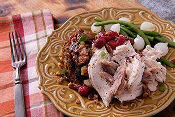 A Healthy, Traditional Thanksgiving Dinner Delivered